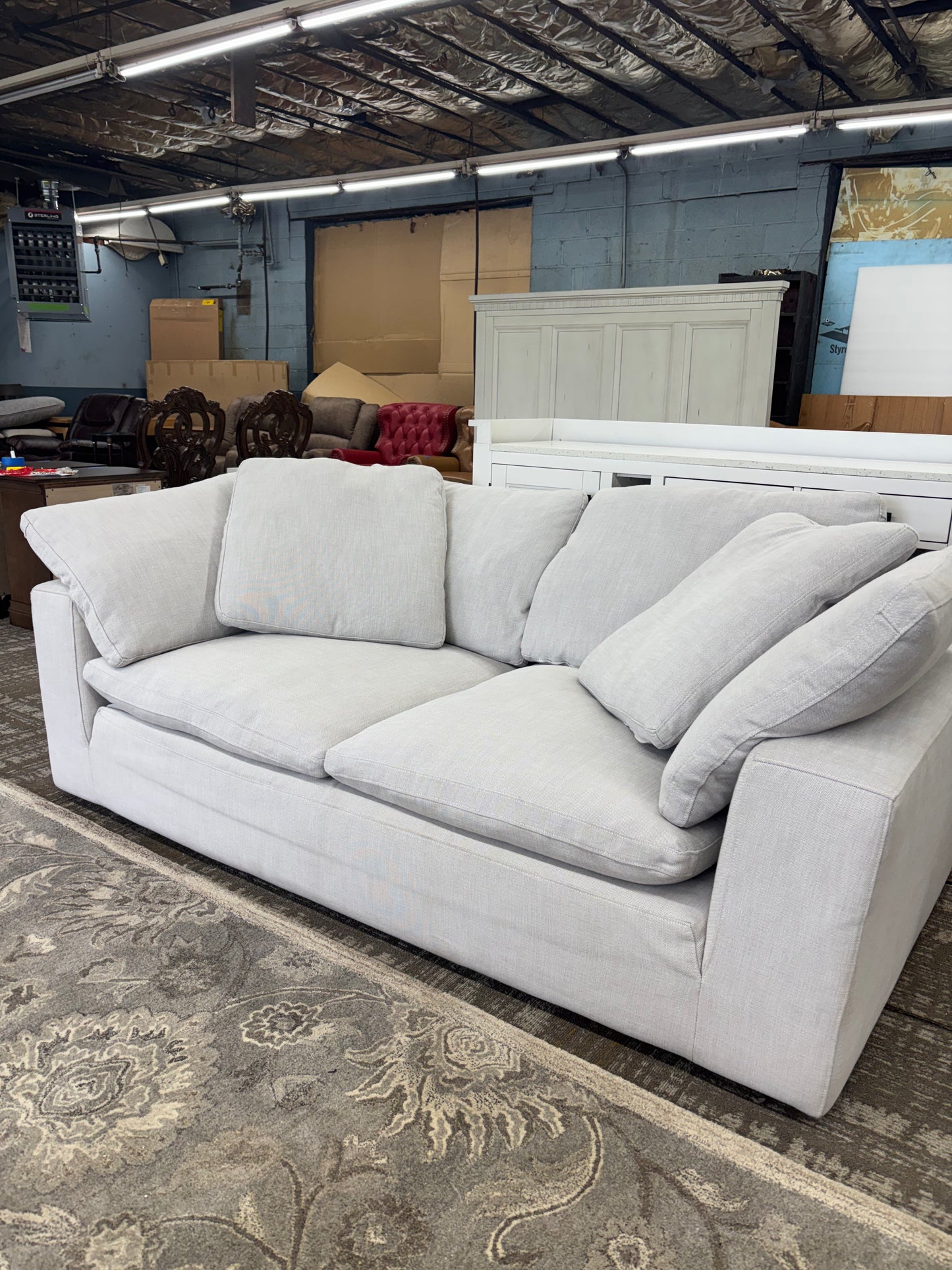 Restoration Hardware 7ft Cloud Couch